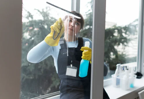 Nettoyage de vitres intérieures et extérieures à Chalaines